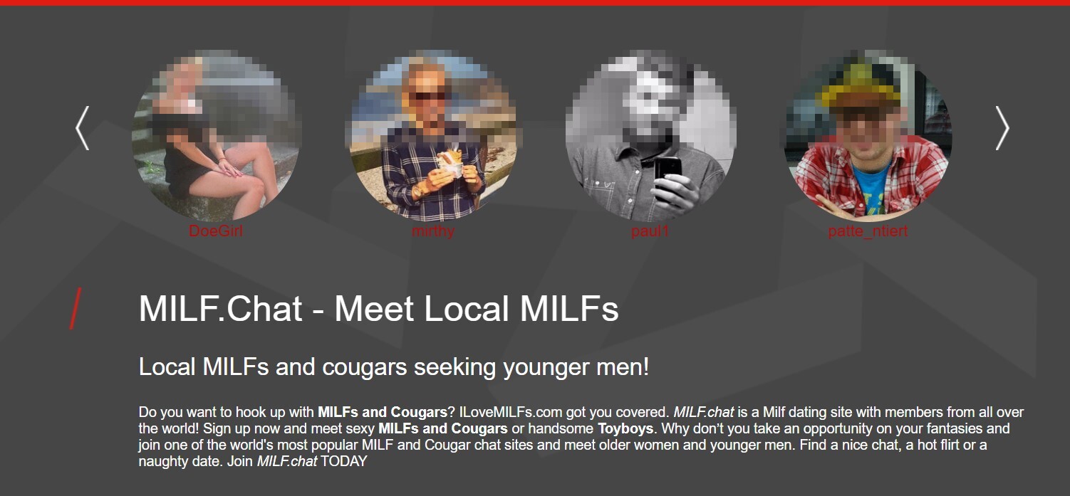 MILF Dating Site